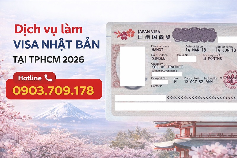 Dịch vụ làm visa Nhật Bản tại TPHCM trọn gói