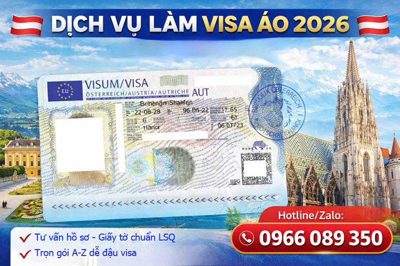 Dịch vụ làm visa Áo tại TPHCM 2026: Combo du lịch Áo trọn gói