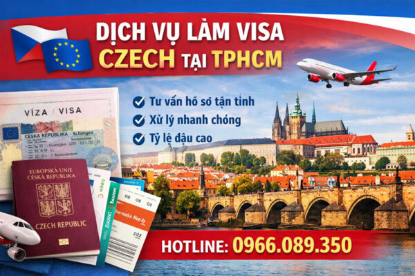 Dịch vụ làm visa Czech (Séc) tại TPHCM: Combo du lịch Czech trọn gói