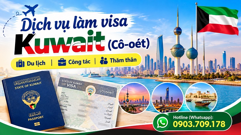 Dịch vụ làm visa Kuwait