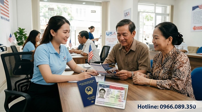 Hỗ trợ người hộ khẩu miền Nam đến TPHCM xin visa Mỹ