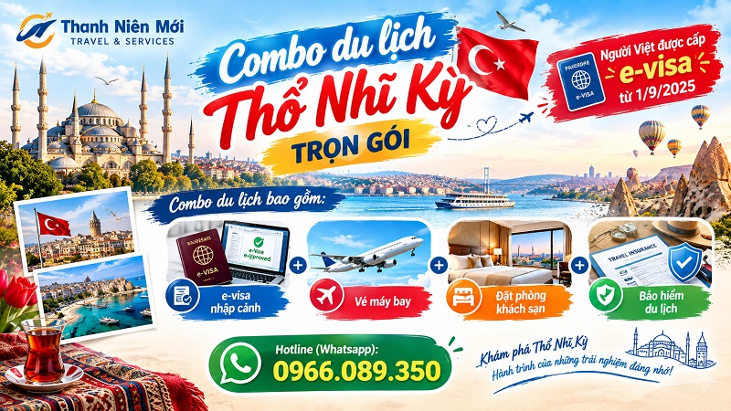 Combo du lịch Thổ Nhĩ Kỳ