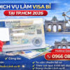 Dịch vụ làm visa Bỉ tại TPHCM 2026: Combo du lịch Bỉ trọn gói