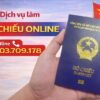 Dịch vụ làm hộ chiếu online 2026
