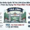 Cửa khẩu quốc tế Trà Lĩnh, Cao Bằng được áp dung Vietnam e-visa