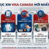 Hướng dẫn thủ tục xin visa Canada, thủ tục online toàn diện