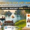 Bảng báo giá Dịch Vụ E-visa Việt Nam nhanh và khẩn