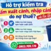 Hỗ trợ kiểm tra tạm hoãn xuất cảnh, nhập cảnh Việt Nam do nợ thuế